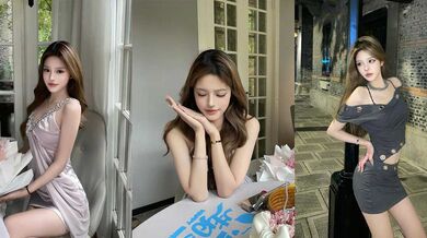 上海性感女神 吕嘉莉 不雅视频泄露 被金主带到酒店玩3P乱交 玩前后夹击轮操双洞 含着肉棒挨操疯狂淫叫！